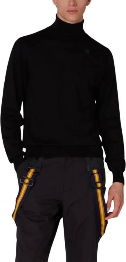 K-way Stijlvolle Trui Black Heren