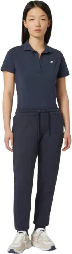 K-way Sweatpants Blauw Dames