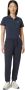 K-way Sportieve Blauwe Herenbroek Elastische Taille Blue Heren - Thumbnail 3