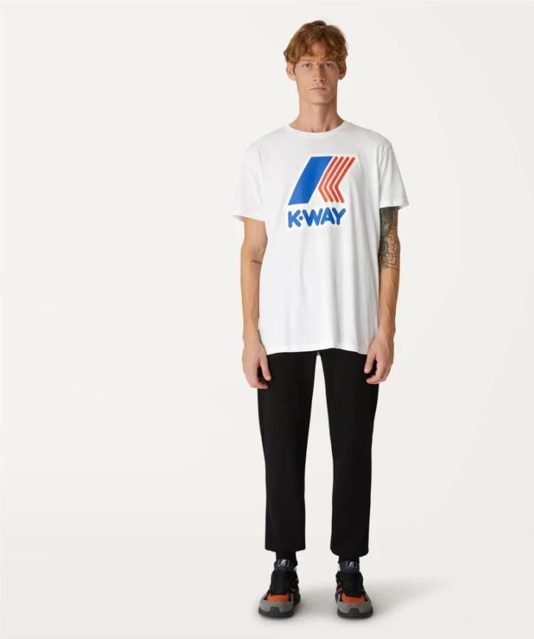K-way Comfortabele Sweatpants Zwart Heren