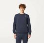 K-way Comfortabele Katoenen Sweatshirt voor Heren Blauw Heren - Thumbnail 3