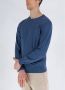 K-way Blauwe Katoenen Gebreide Trui Stijlvol Comfort Blue Heren - Thumbnail 2