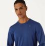 K-way Pullover girocollo in lana merino con patch logo uomo Sebasti K6113Bw Blue Medieval Blauw Heren - Thumbnail 2