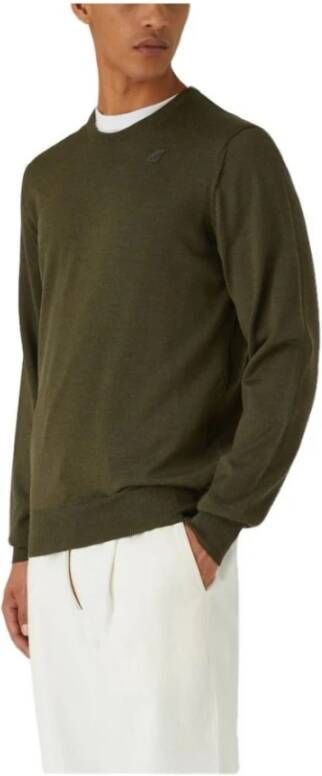 K-way Sebastien Merino Pullover Groen Heren