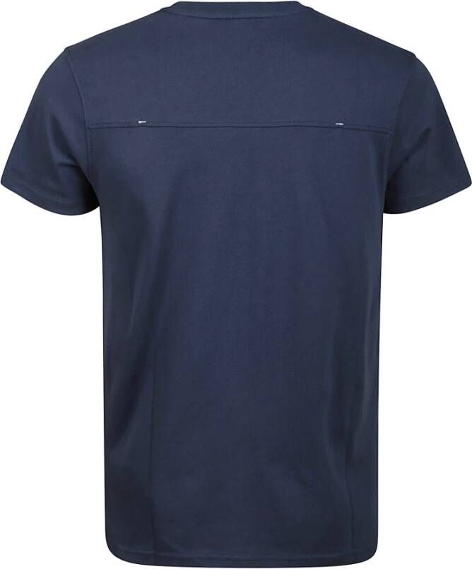K-way T-Shirt Klassiek Model Blauw Heren