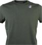 K-way T-Shirt Petrol Groen Green Heren - Thumbnail 1