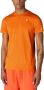 K-way Korte Mouw T-shirt Pak Blauw-Oranje-Geel Blue Heren - Thumbnail 2