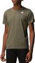 K-way Groen Katoen Bedrukt Logo T-Shirt Green Heren - Thumbnail 4