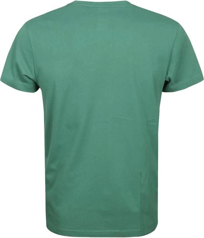 K-way Edouard Groen Katoenen T-Shirt voor Heren Groen Heren