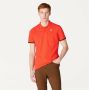 K-way Vincent Contrast Stretch Polo Shirt Oranje Heren - Thumbnail 2