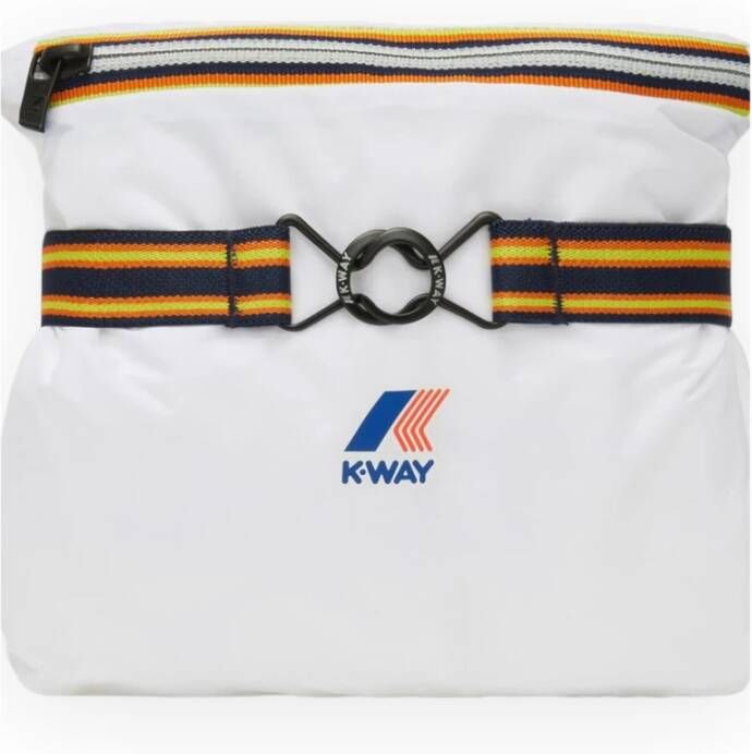 K-way Stijlvolle Wind Jacket voor vrouwen Wit Dames