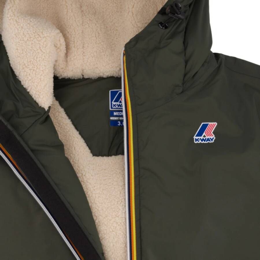 K-way Eiffel Green Black Jassen Groen Heren