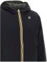 K-way Omkeerbare Hoodie Jas Jacques Warm Black Heren - Thumbnail 6