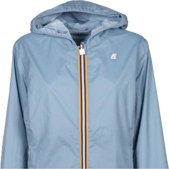 K-way Zip-throughs Blauw Dames