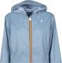K-way Zip-throughs Blauw Dames - Thumbnail 2