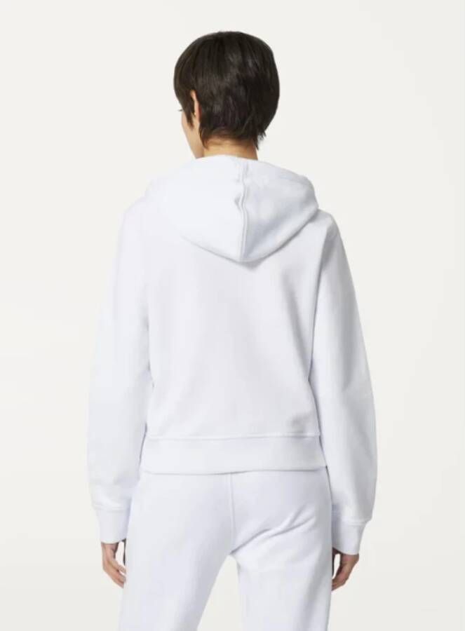 K-way Sweater met rits Wit Dames
