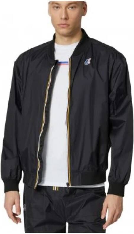K-way Sweater met rits Zwart Heren