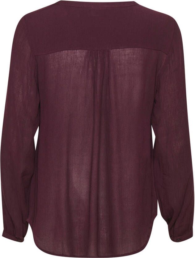 Kaffe Amber Blouse LS Paars Dames