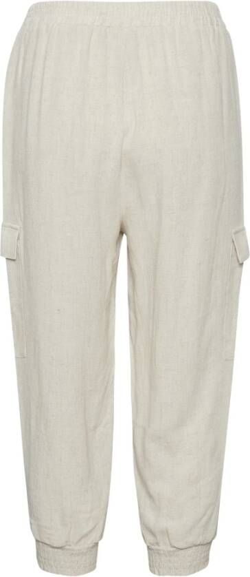 Kaffe Capri -broek Kalina Beige Dames