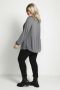 Kaffe Blouse met pofmouwen Smoked Pearl Gray Dames - Thumbnail 2