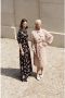 Kaffe KAvelana Maxi Dress Zwart Dames - Thumbnail 2