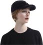 Kangol Zwarte Eco Bont Gebogen Klep Pet Black - Thumbnail 2