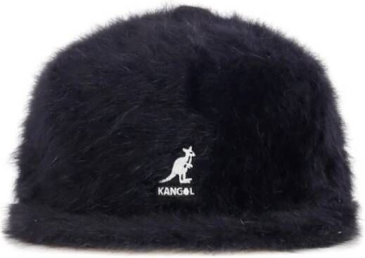 Kangol Platte vizier hoed vagrara links Zwart Heren
