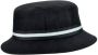 Kangol Streep lahinch hoed Zwart Unisex - Thumbnail 2