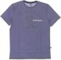 Kangol T-shirt erfgoedbasis Purple Heren - Thumbnail 2