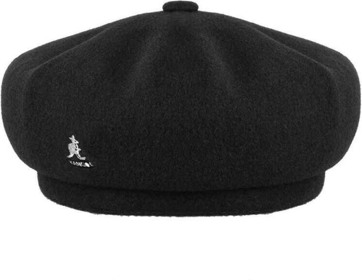 Kangol Wollen Jax Beret Zwart Heren