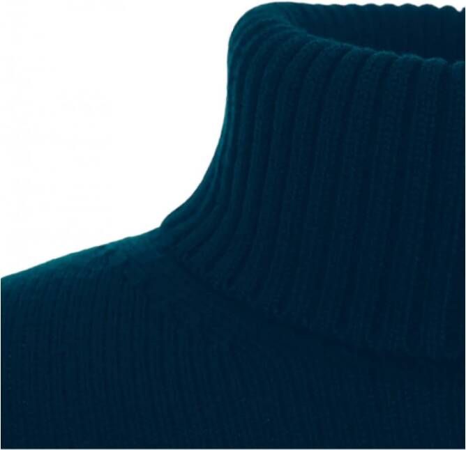 Kangra Heren Trui met Lange Mouwen Blauw Blue Heren