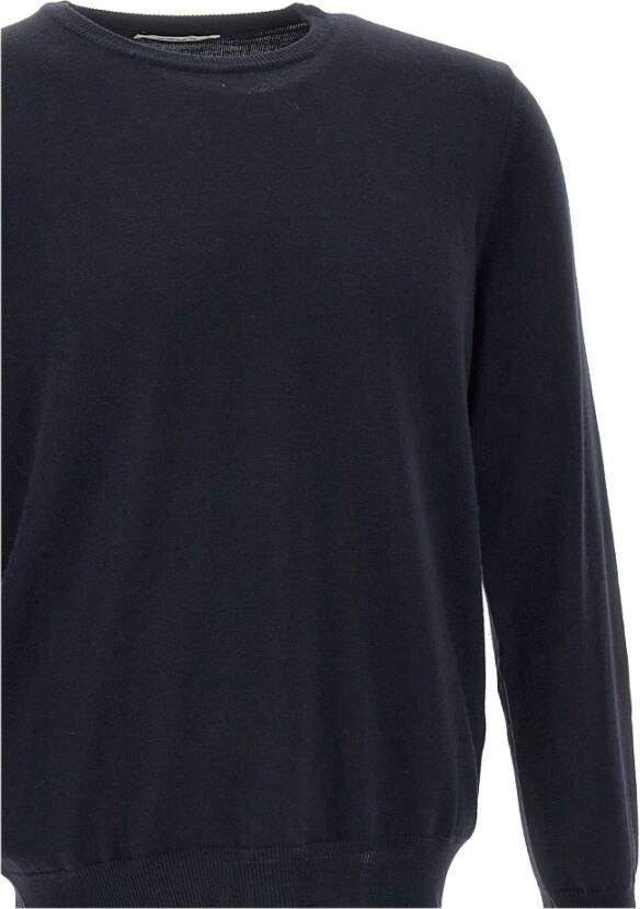 Kangra Heren wollen trui donkerblauw Blauw Heren