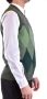 Kangra Mouwloos gebreide kleding Groen Heren - Thumbnail 2