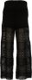 Kangra Wide Trousers Zwart Dames - Thumbnail 2