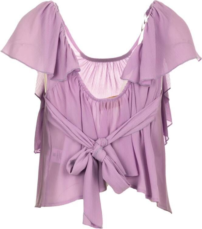 Kaos Blouses Paars Dames