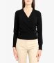 Kaos Long Sleeve Tops Zwart Dames - Thumbnail 2