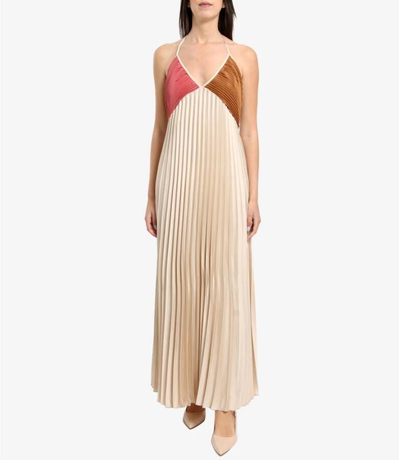 Kaos Maxi Dresses Wit Dames