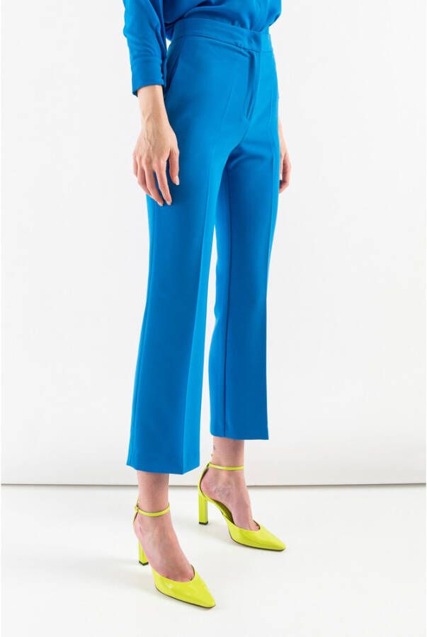 Kaos Op1Co013 bijgesneden broek Blauw Dames