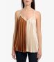 Kaos Stijlvolle Mouwloze Top White Dames - Thumbnail 2