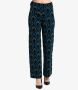Kaos Rechte broek Blauw Dames - Thumbnail 2