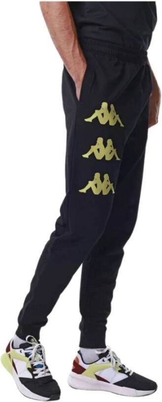 Kappa Authentic Fab Herenbroek Zwart Heren