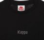 Kappa Banda Cruisel Zwart Streetwear T-Shirt Black Heren - Thumbnail 2
