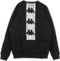 Kappa Sweatshirt Zwart Heren - Thumbnail 2