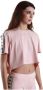 Kappa t-shirt Roze Dames - Thumbnail 2