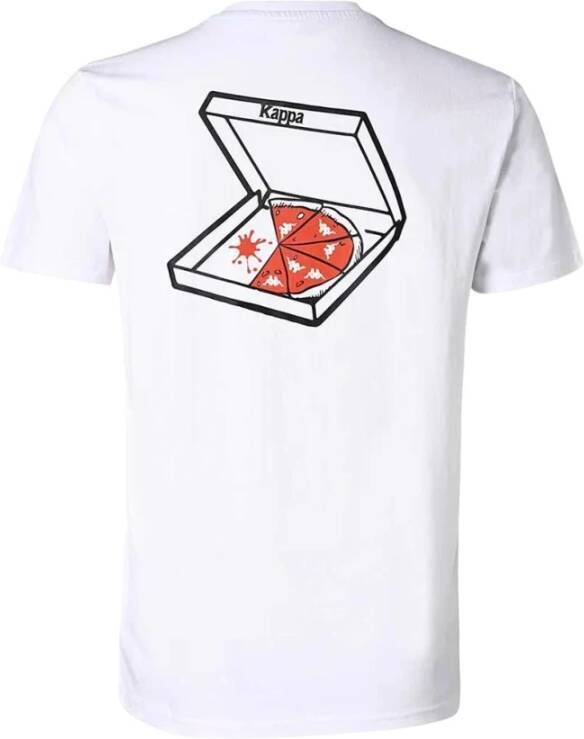 Kappa T-Shirts Wit Unisex