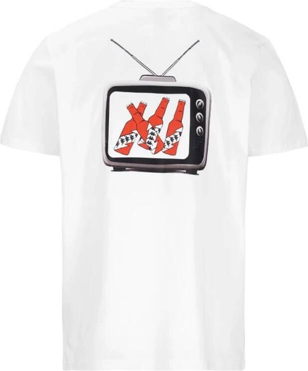 Kappa T-Shirts Wit Unisex