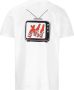 Kappa T-shirt Korte Mouw 381j18w_authentic_bredy_bianco - Thumbnail 2