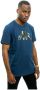 Kappa Tijun tee t -shirt Blauw Heren - Thumbnail 2