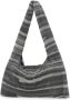 Kara Multicolor Rhinestones Handtas Grijs Dames - Thumbnail 2