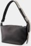 Kara Shoppers Hobo Bow Bag Leather Black in zwart - Thumbnail 3